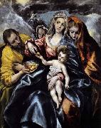 El Greco, The Holy Family with St Mary Magdalen